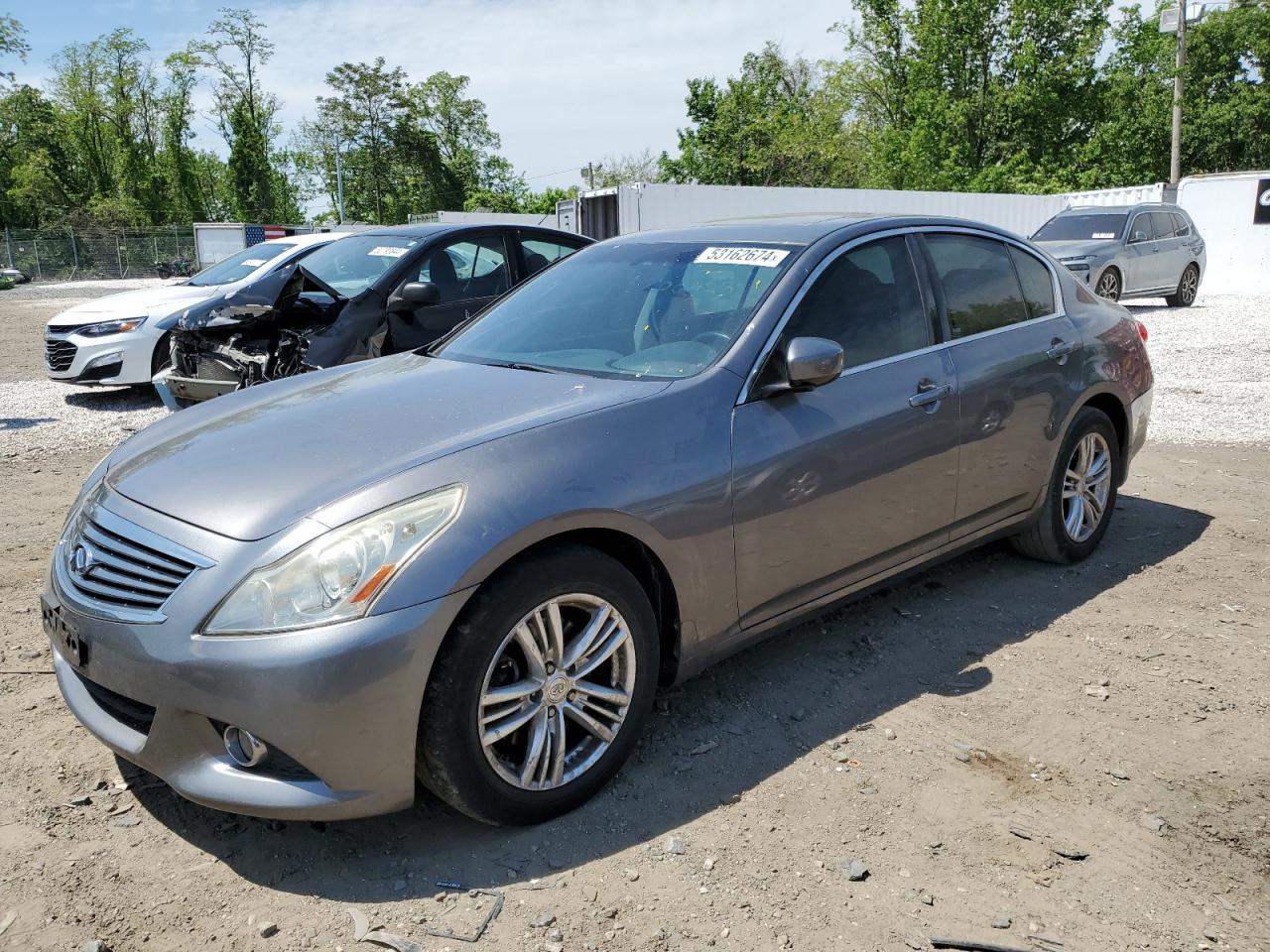 2013 Infiniti G37 VIN: JN1CV6AR4DM354684 Lot: 53162674