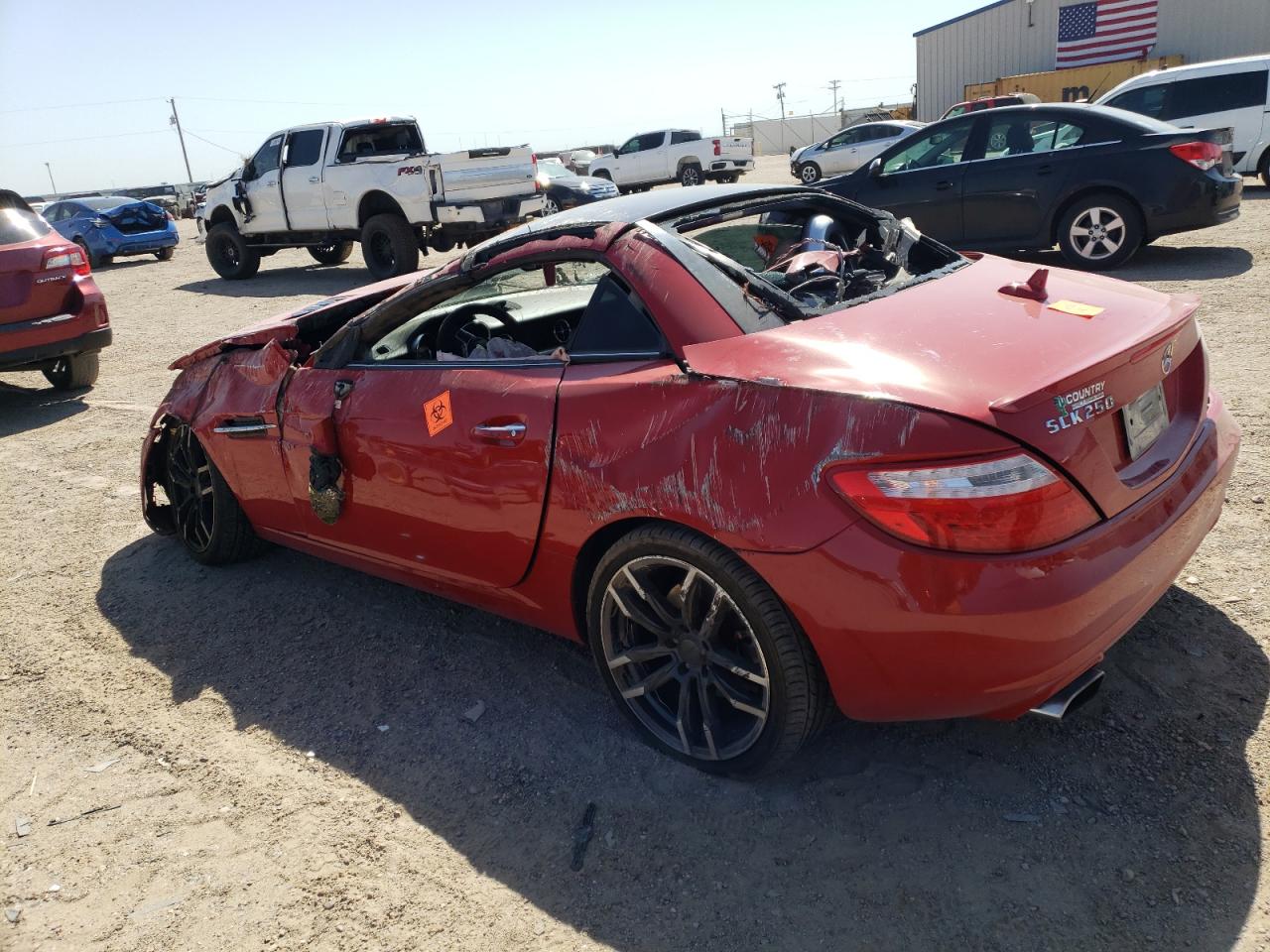 2013 Mercedes-Benz Slk 250 VIN: WDDPK4HA9DF064642 Lot: 52121224