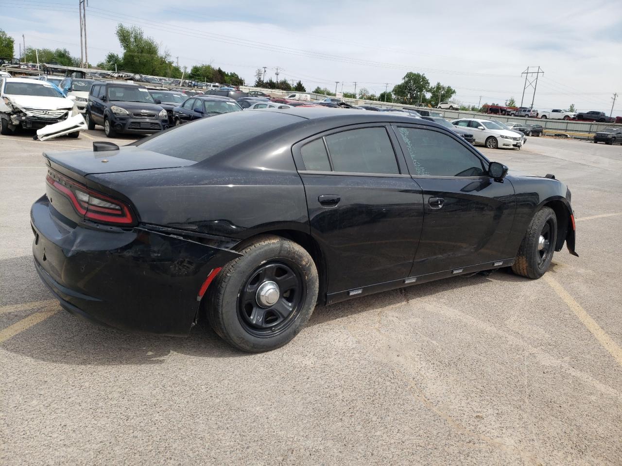 2021 Dodge Charger Police VIN: 2C3CDXAT9MH585105 Lot: 50311724