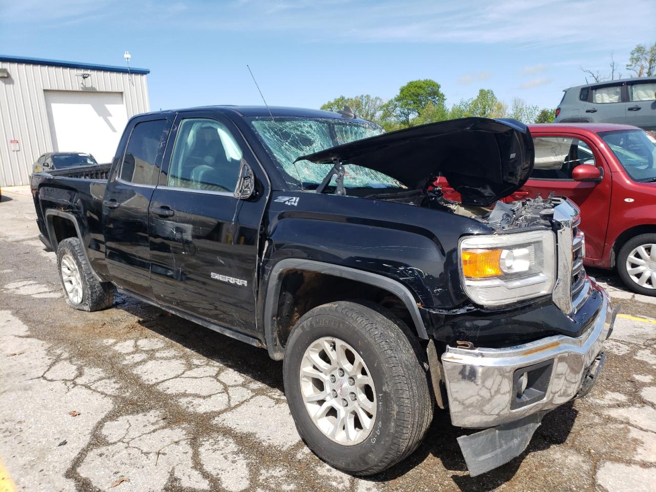 VIN 1GTV2UEC7FZ385524 2015 GMC SIERRA no.4