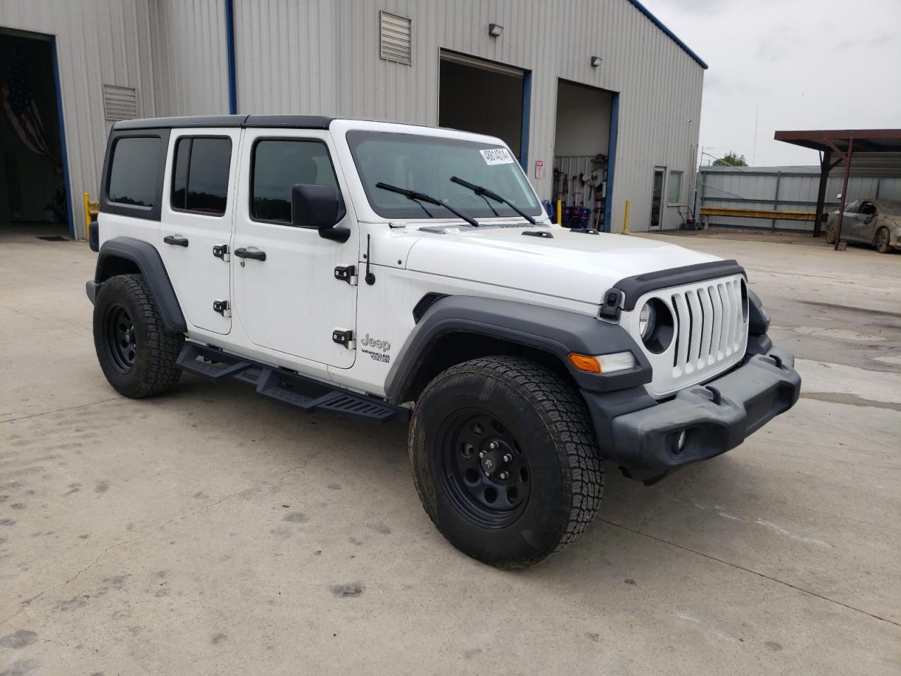 2018 Jeep Wrangler Unlimited Sport VIN: 1C4HJXDG3JW319843 Lot: 48814314