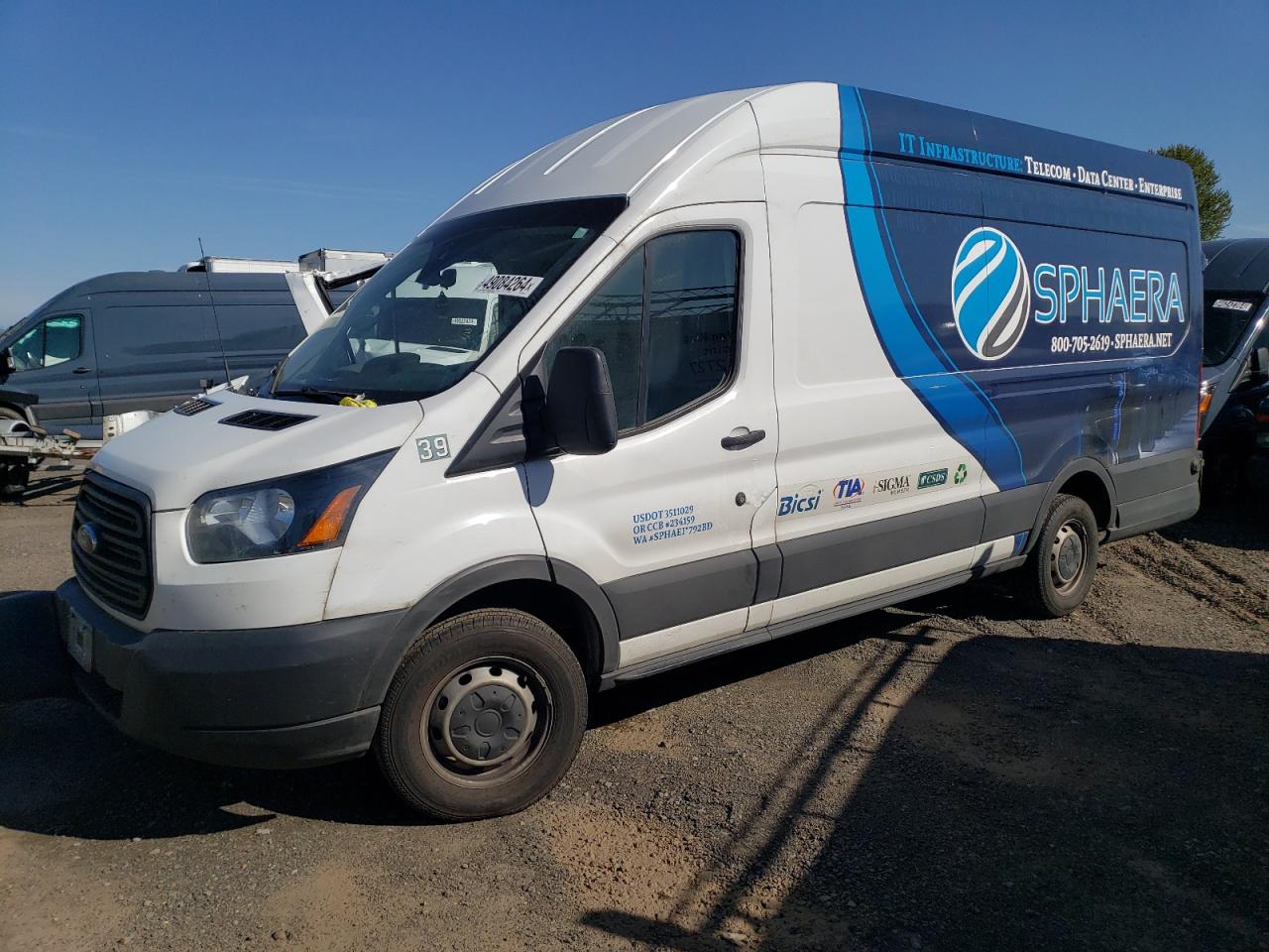 2019 Ford Transit T-250 VIN: 1FTYR3XM8KKB10336 Lot: 49084264