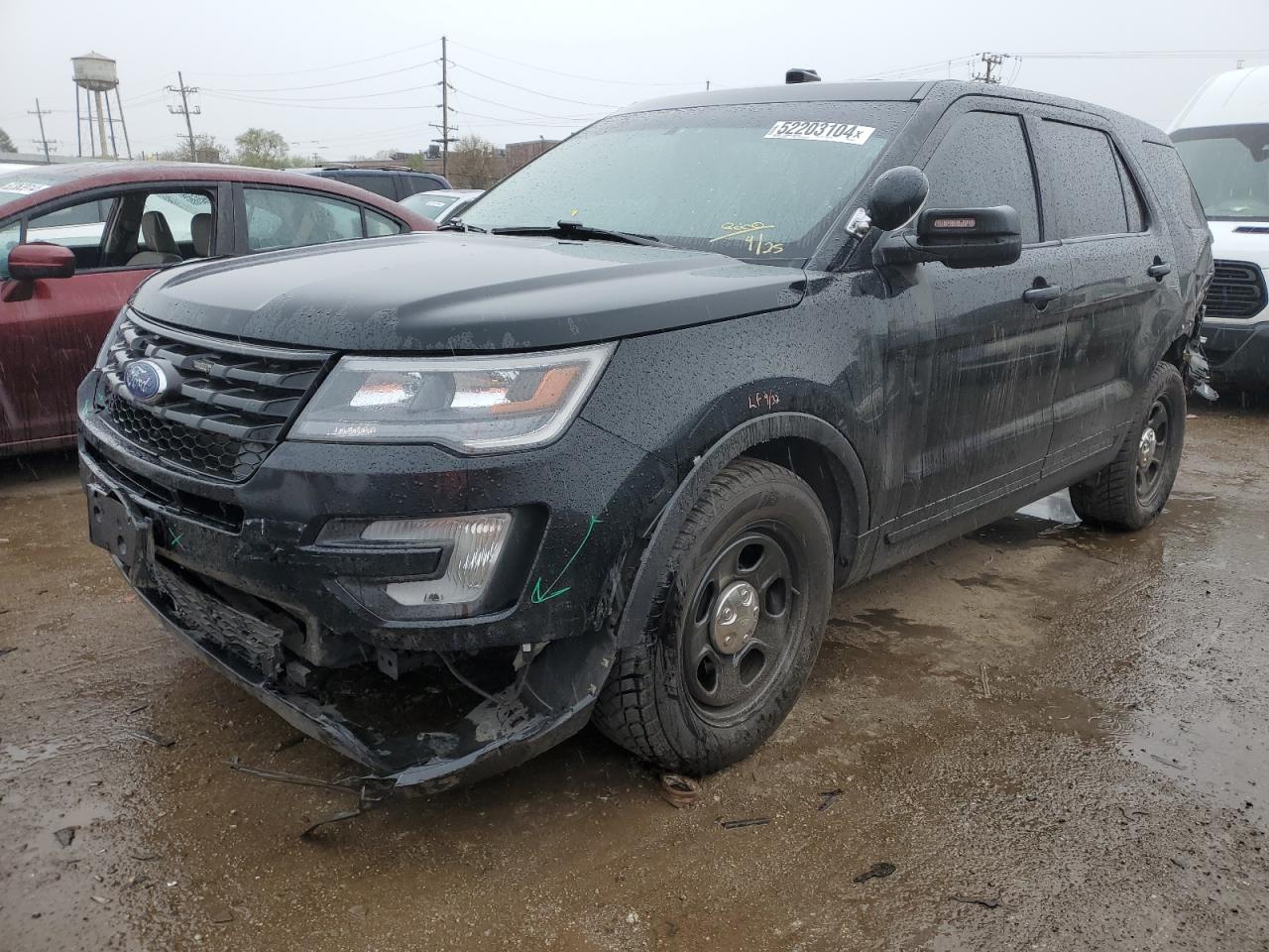 2017 Ford Explorer Police Interceptor VIN: 1FM5K8AR9HGD57672 Lot: 52203104