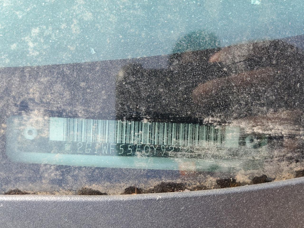 2000 Chevrolet Impala VIN: 2G1WF55E0Y9212577 Lot: 49805184