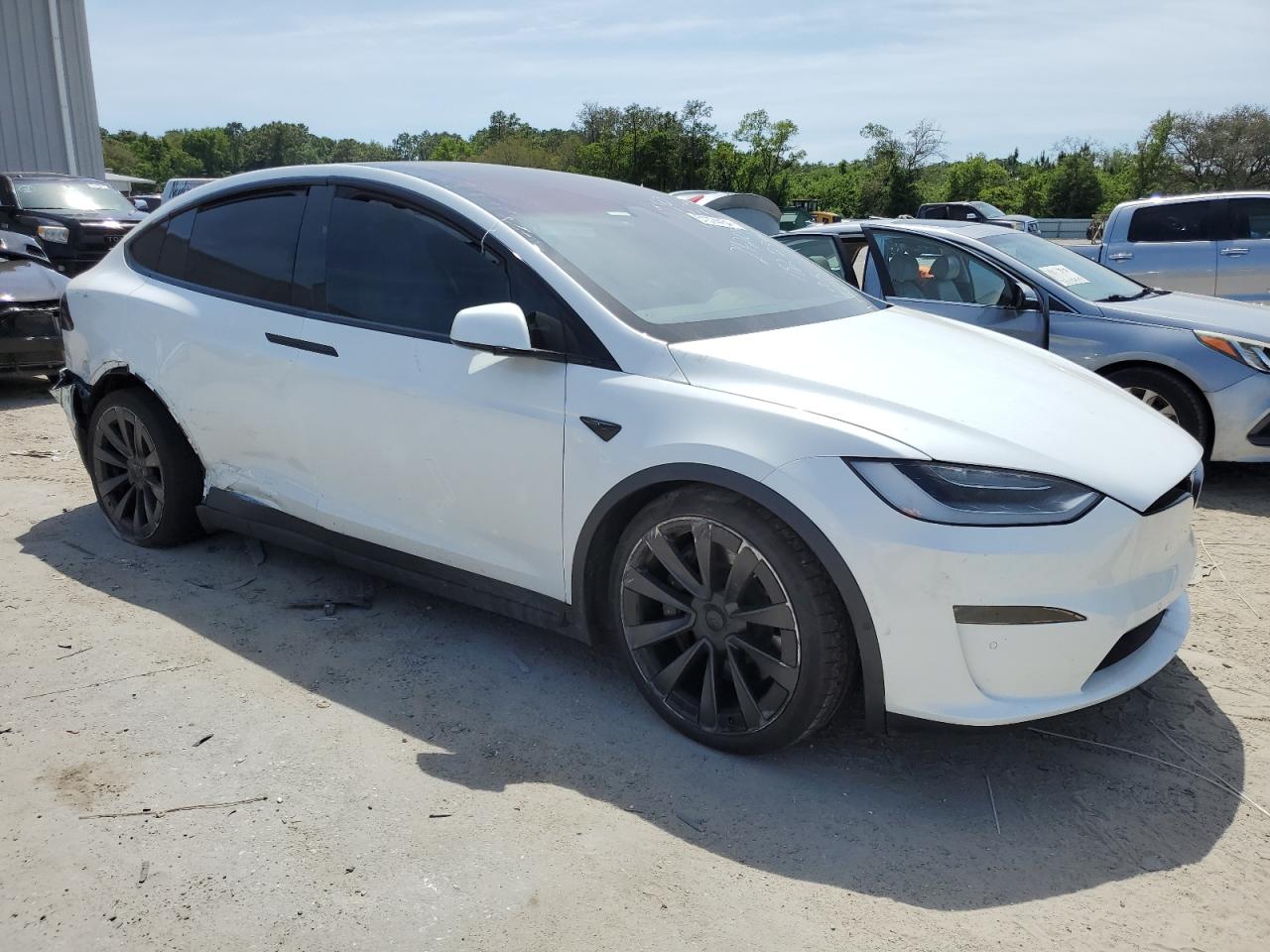 7SAXCBE67NF342281 Tesla Model X 2022. Фото: 3