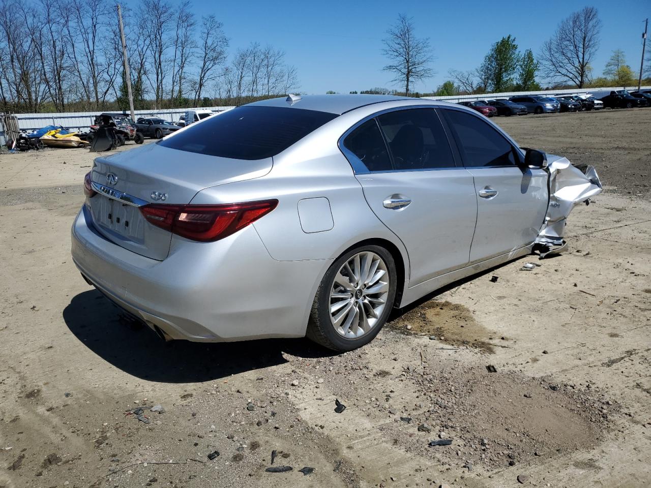 2019 Infiniti Q50 Luxe VIN: JN1EV7AR8KM559629 Lot: 50999054