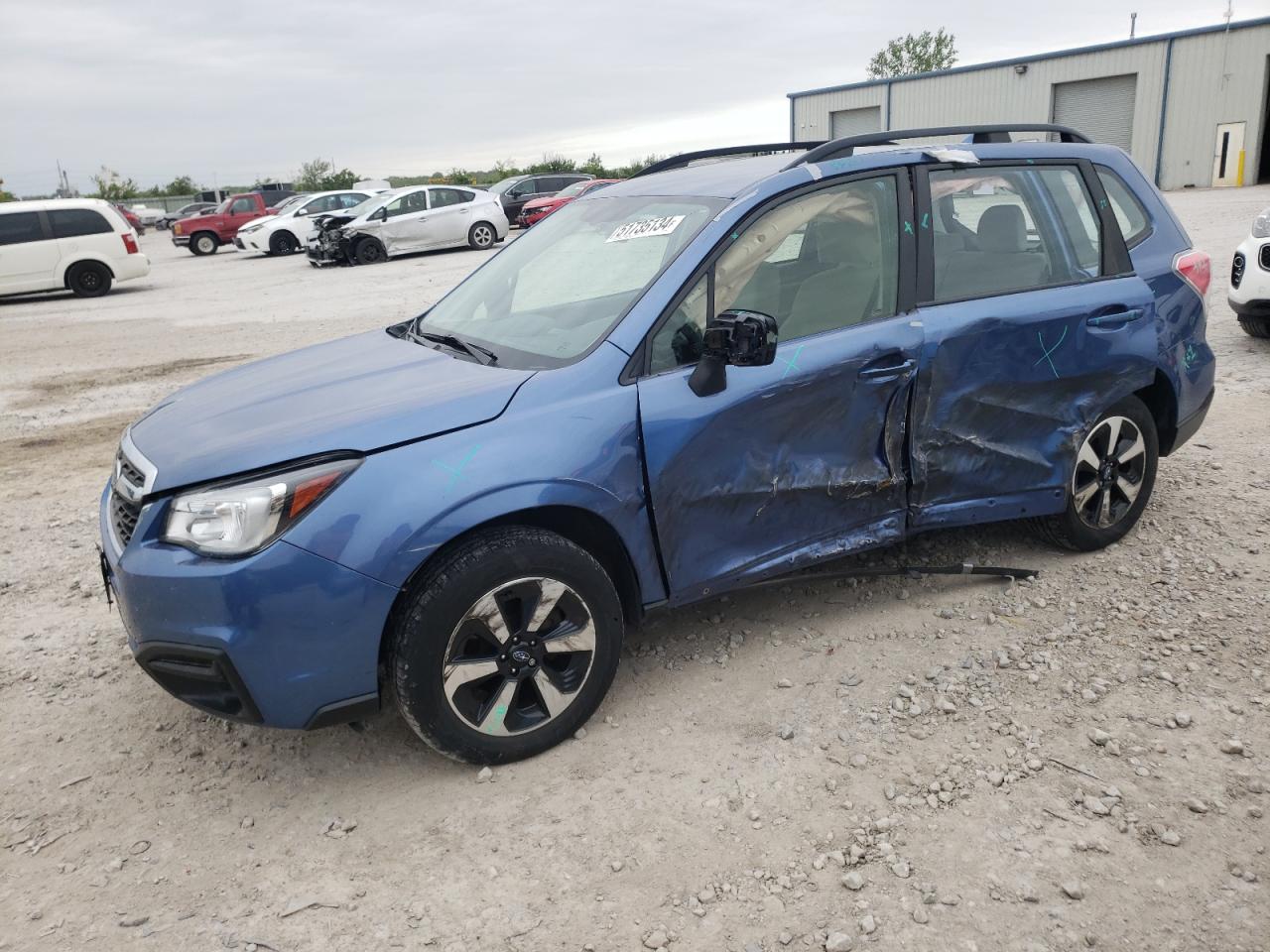 2018 Subaru Forester 2.5I VIN: JF2SJABCXJH553939 Lot: 51735134