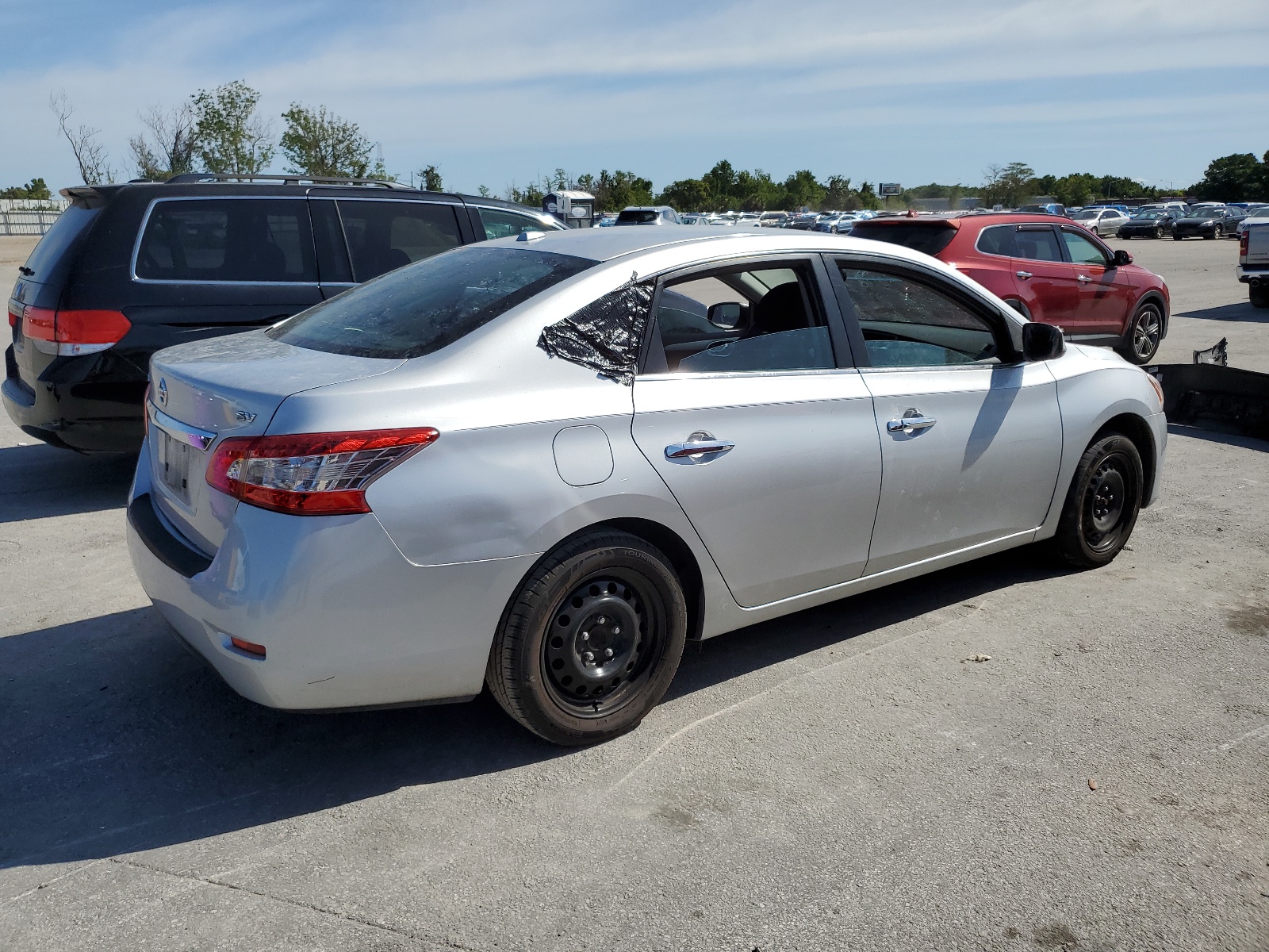 2015 Nissan Sentra S vin: 3N1AB7AP4FL676663