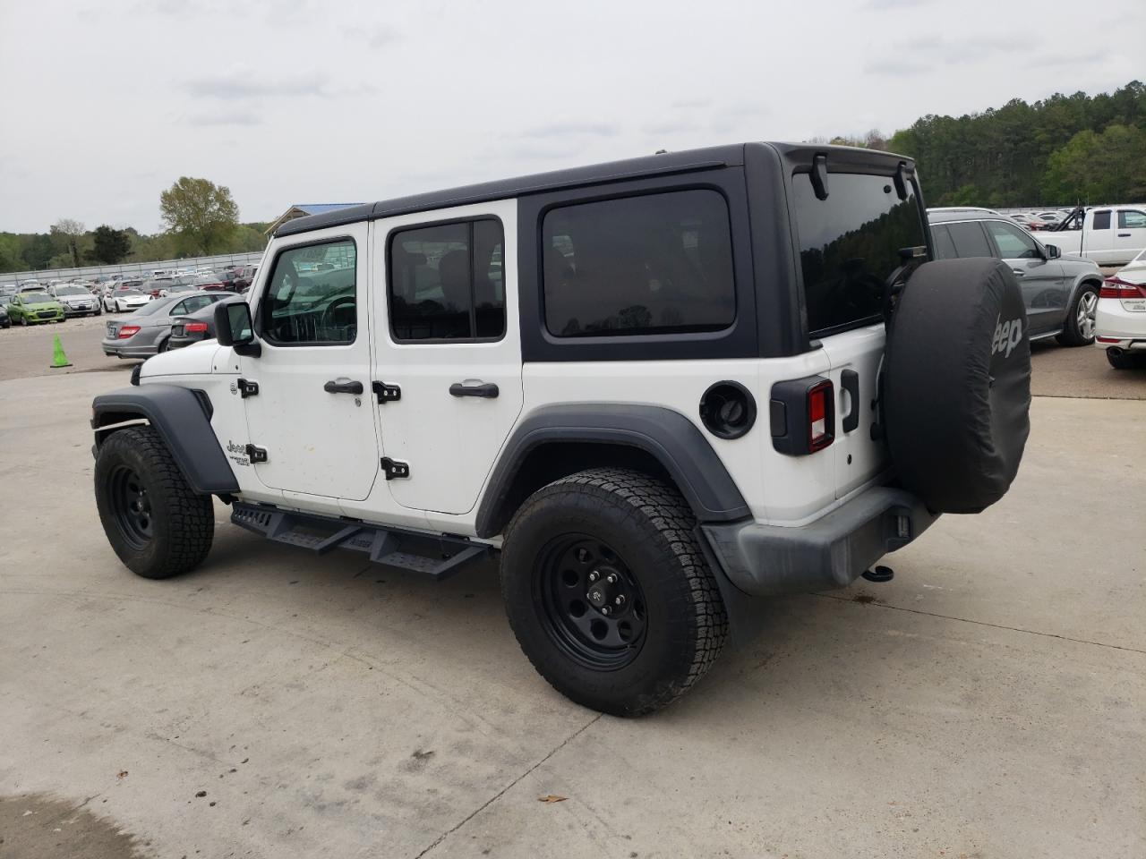 2018 Jeep Wrangler Unlimited Sport VIN: 1C4HJXDG3JW319843 Lot: 48814314