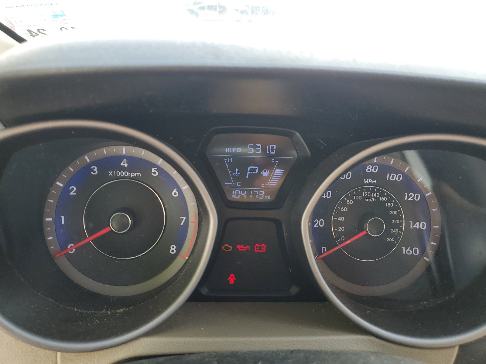 2014 Hyundai Elantra Se vin: KMHDH4AE7EU182724