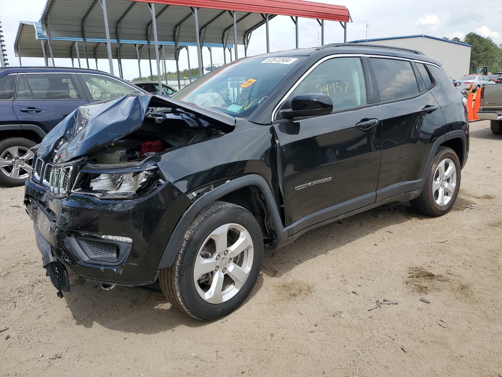 2019 Jeep Compass Latitude vin: 3C4NJDBB0KT848183