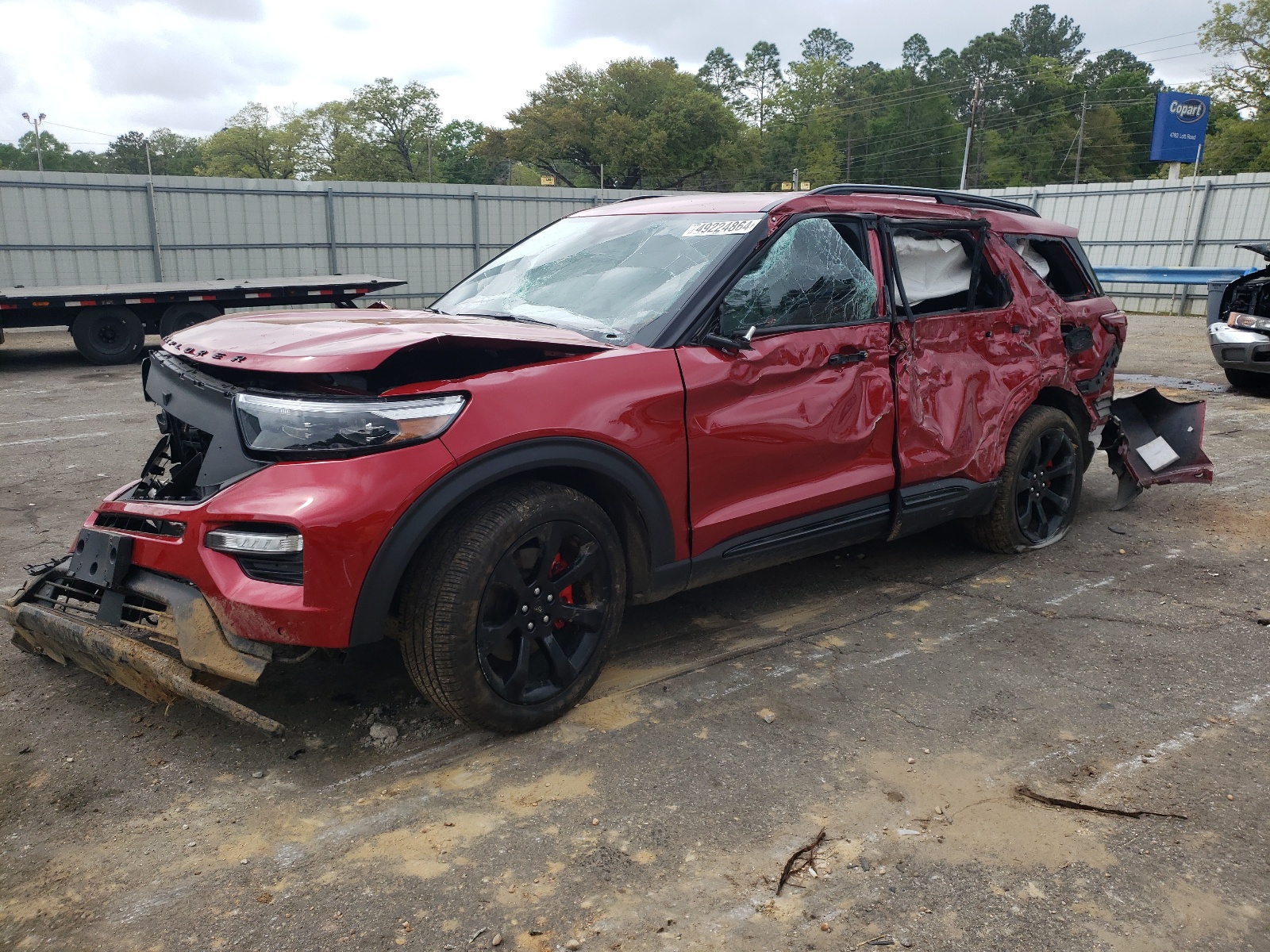 2023 Ford Explorer St vin: 1FM5K8GC9PGA40475