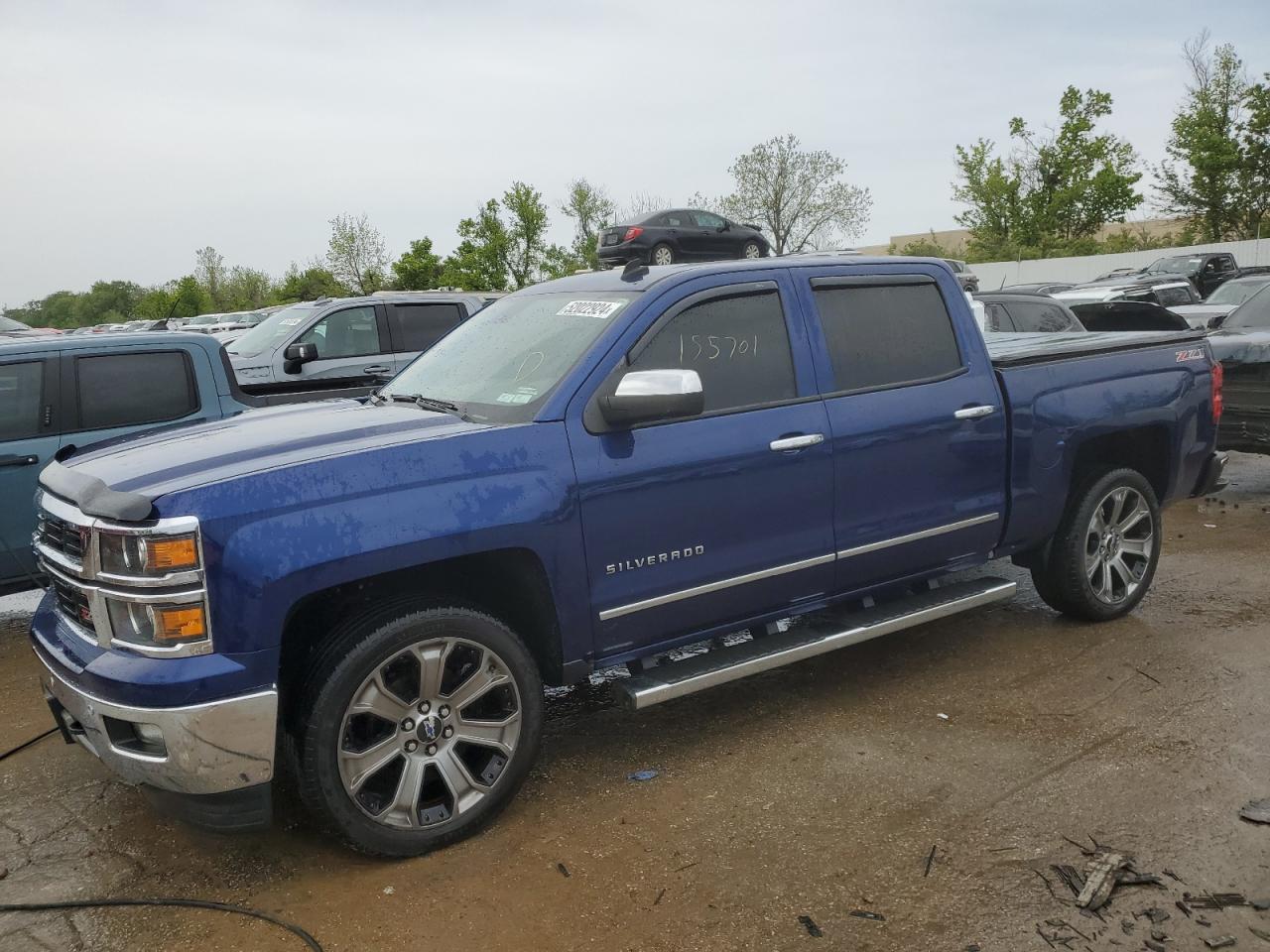 2014 Chevrolet Silverado K1500 Ltz VIN: 3GCUKSEC7EG461919 Lot: 52022924