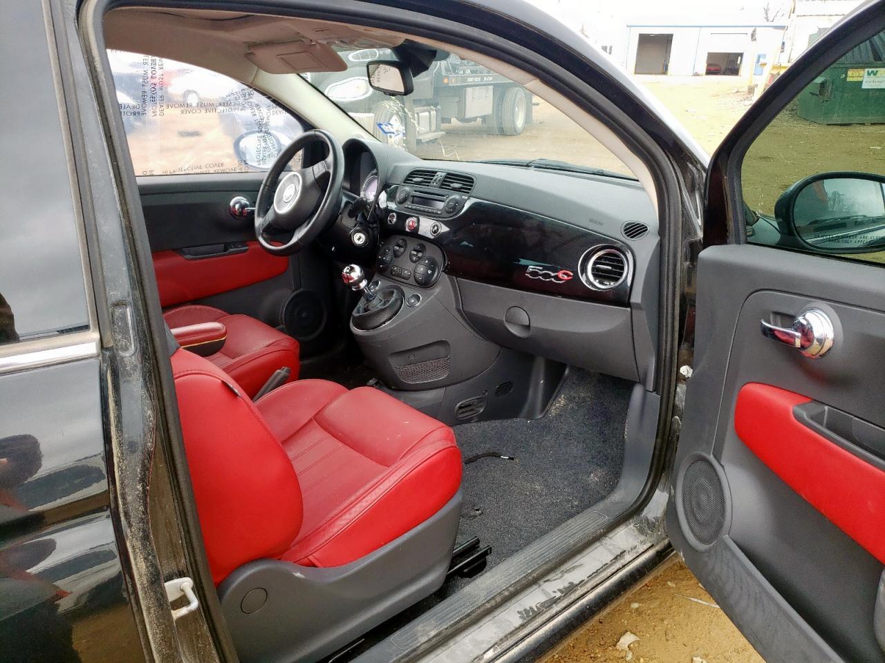 2013 Fiat 500 Lounge VIN: 3C3CFFER5DT664944 Lot: 51262494