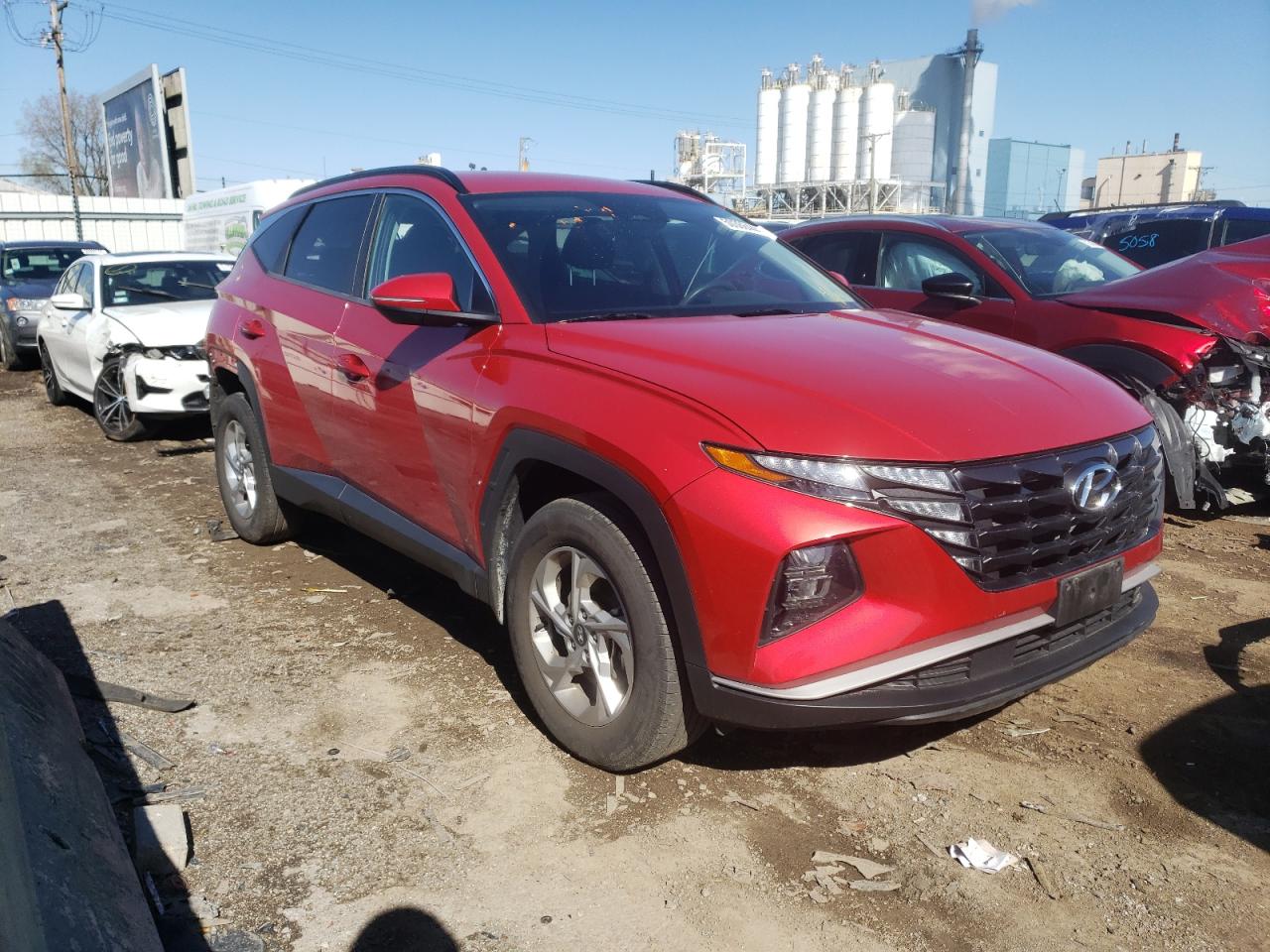 2022 Hyundai Tucson Sel VIN: 5NMJBCAE8NH040523 Lot: 50366444