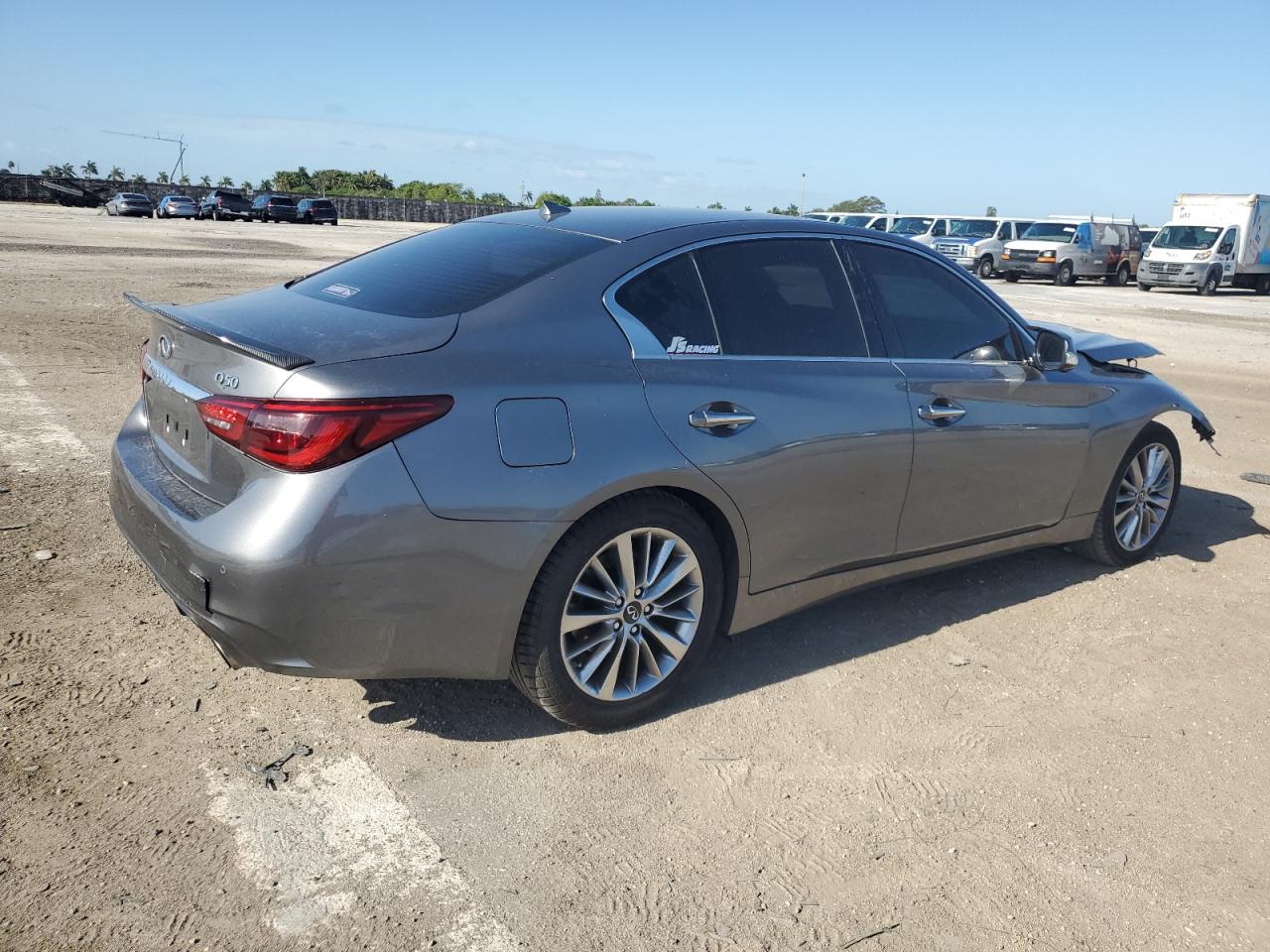 2021 Infiniti Q50 Luxe VIN: JN1EV7BP0MM707692 Lot: 52496204