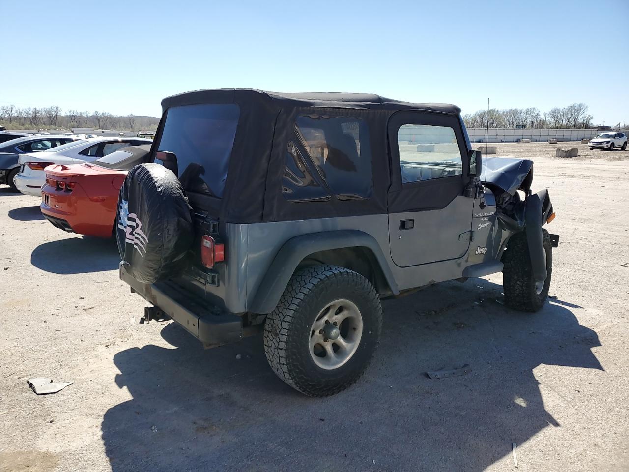 2001 Jeep Wrangler / Tj Sport VIN: 1J4FA49S61P312054 Lot: 49748334