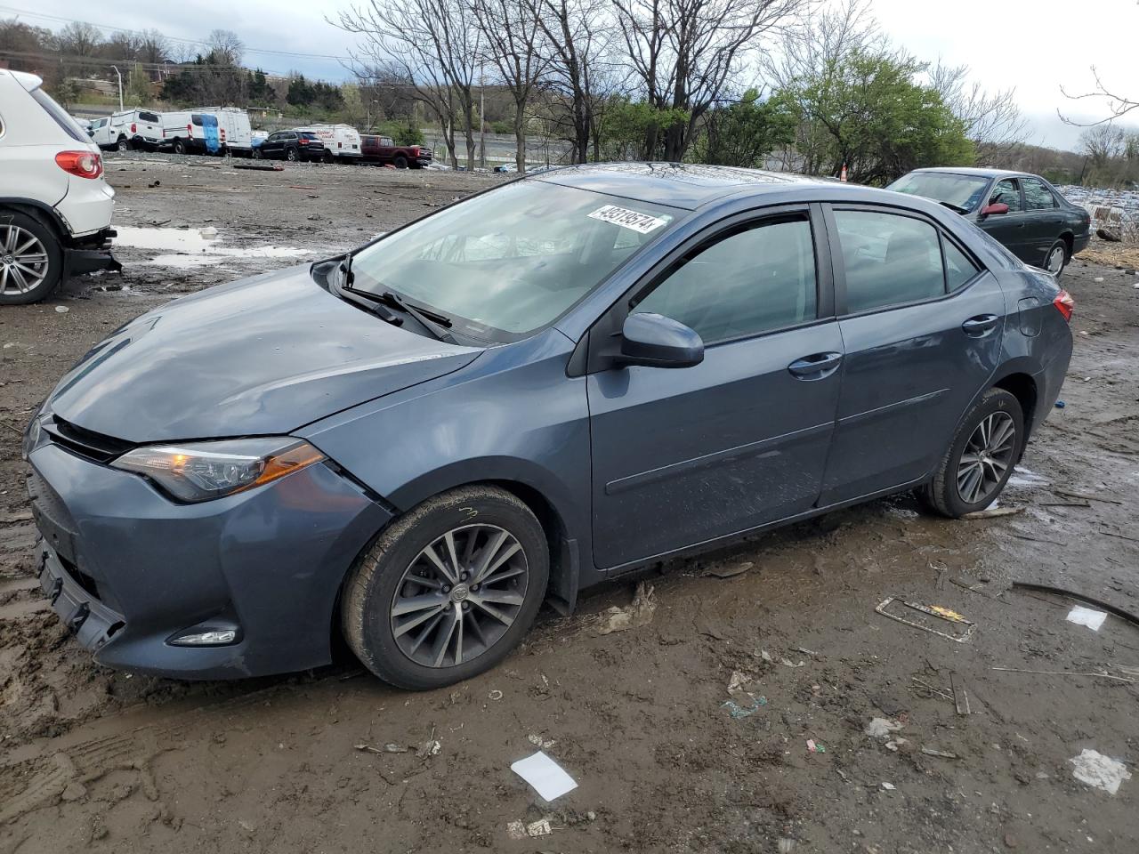 2018 Toyota Corolla L VIN: 2T1BURHEXJC008373 Lot: 49319574