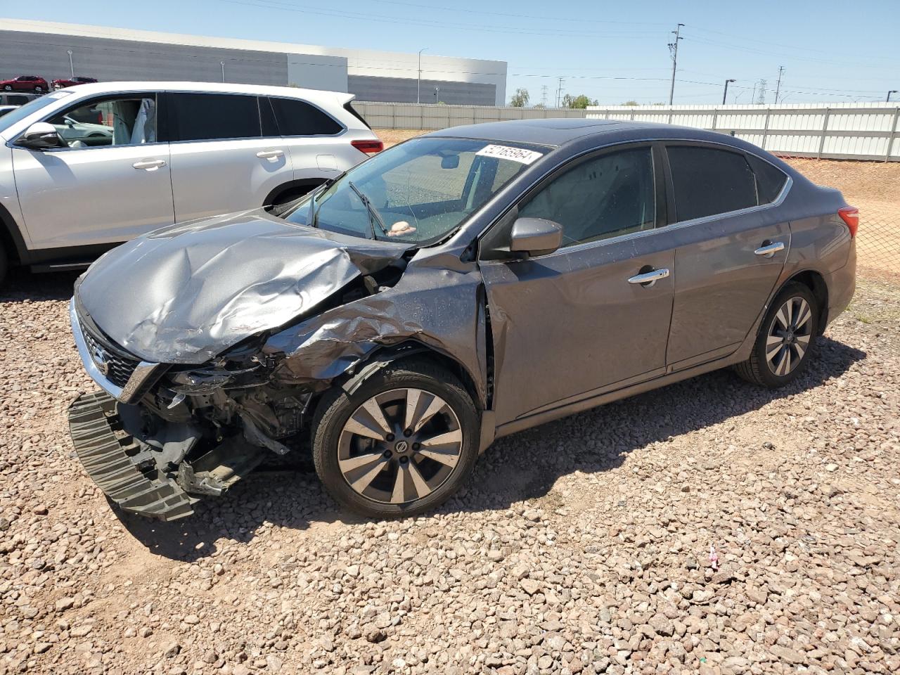 2019 Nissan Sentra S VIN: 3N1AB7AP4KY334112 Lot: 52165964