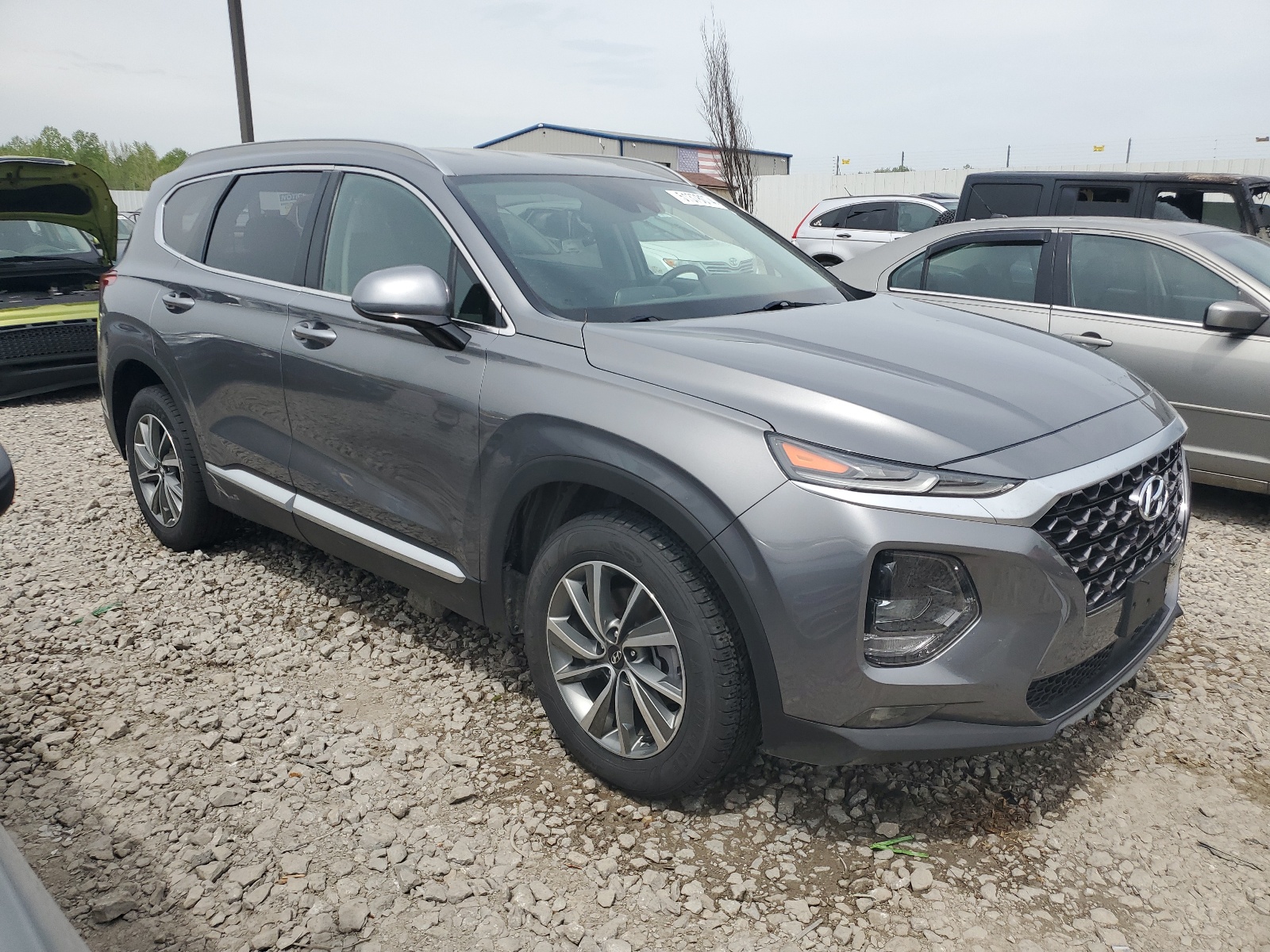 2019 Hyundai Santa Fe Sel vin: 5NMS3CAD3KH028493