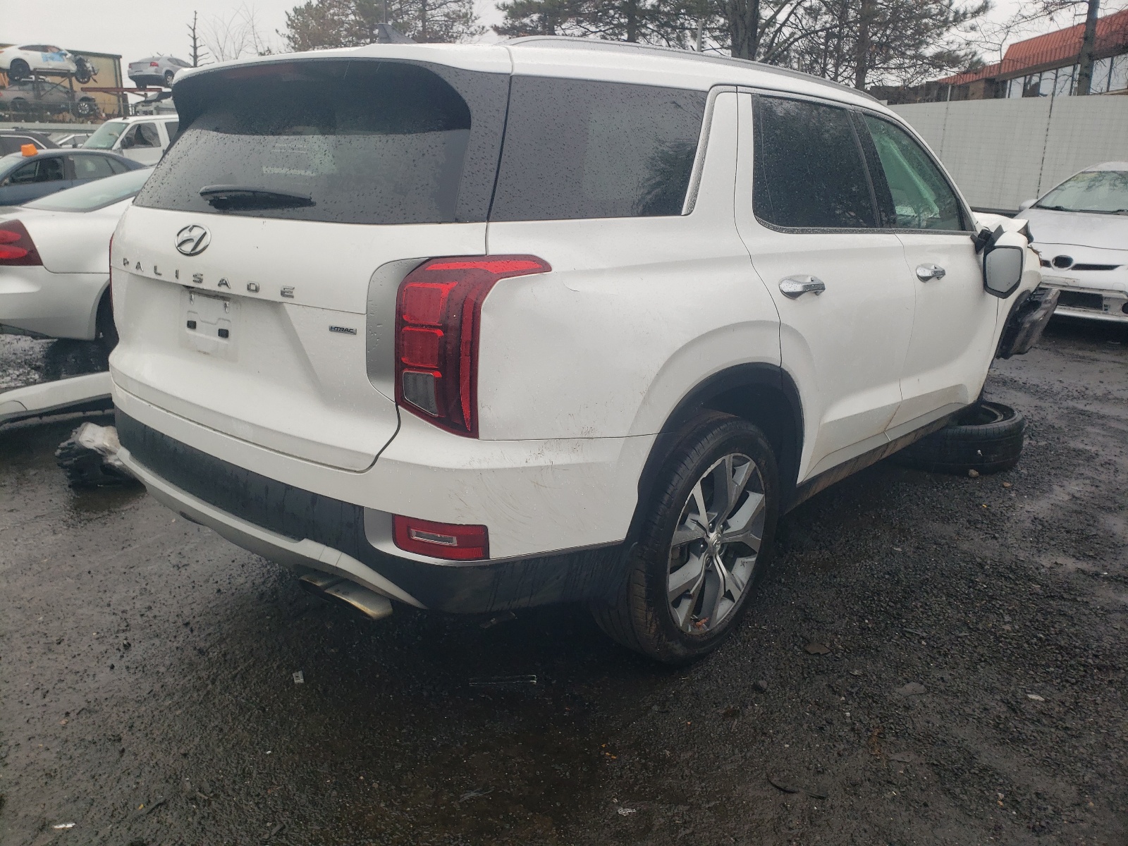 2021 Hyundai Palisade Sel vin: KM8R4DHE4MU212588