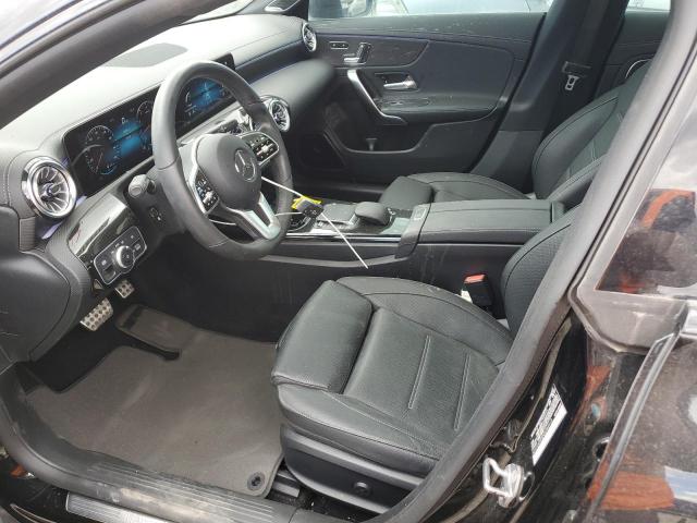  MERCEDES-BENZ CLA-CLASS 2022 Чорний