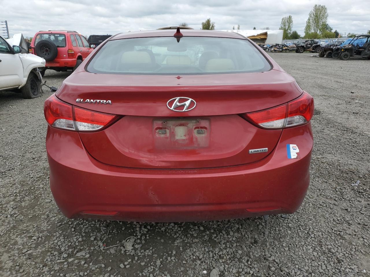 KMHDH4AE2CU195118 2012 Hyundai Elantra Gls