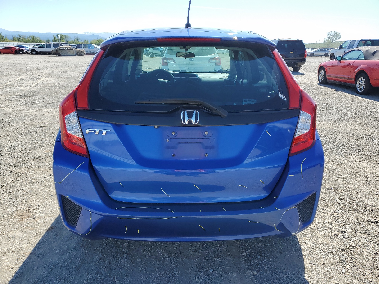 3HGGK5H58FM725505 2015 Honda Fit Lx