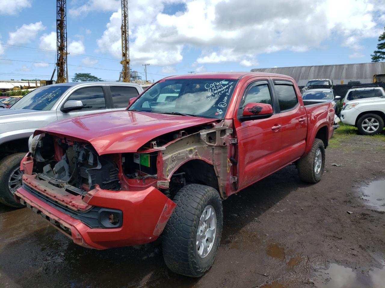 2017 Toyota Tacoma Double Cab VIN: 3TMCZ5AN1HM066723 Lot: 48698654