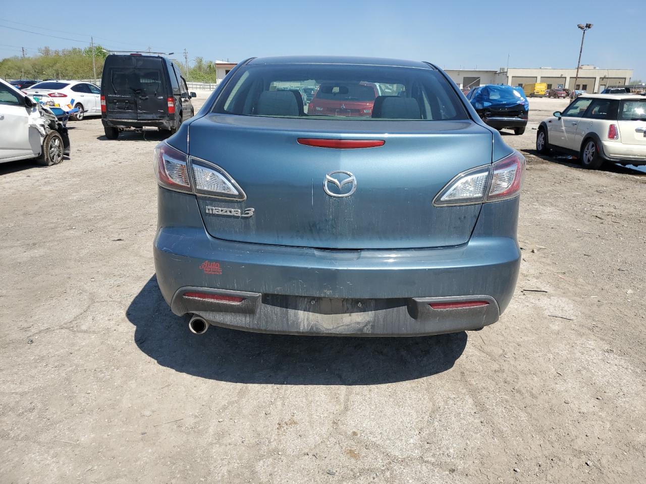 2011 Mazda 3 I VIN: JM1BL1VG6B1397626 Lot: 52294514