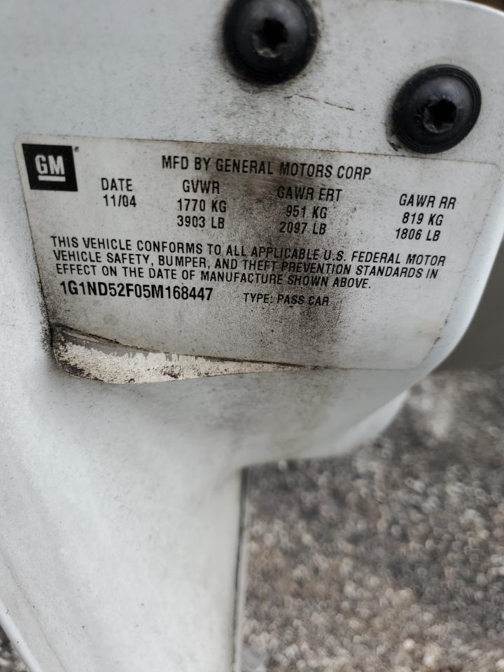 2005 Chevrolet Classic VIN: 1G1ND52F05M168447 Lot: 48623484