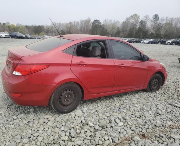  HYUNDAI ACCENT 2015 Red