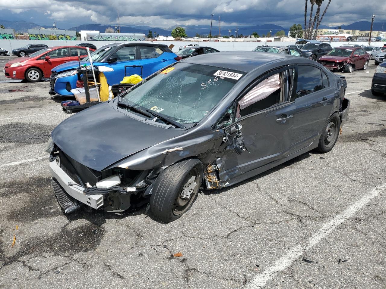 2010 Honda Civic Lx VIN: 19XFA1F55AE005865 Lot: 50001604