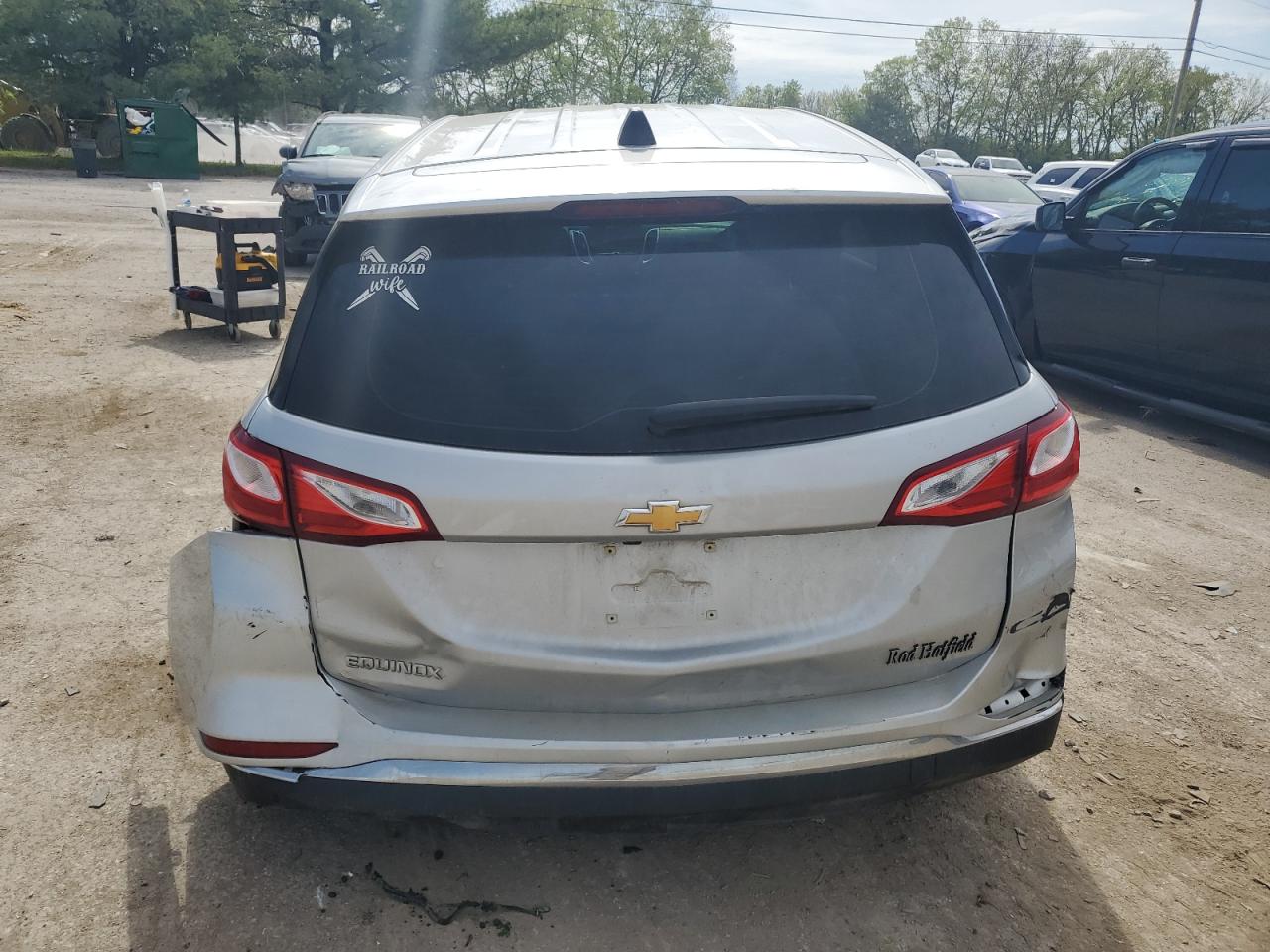 2018 Chevrolet Equinox Ls VIN: 3GNAXHEV7JL374085 Lot: 52553664