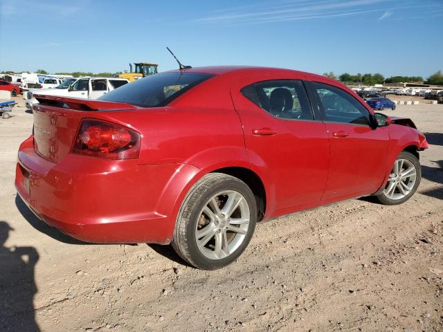  DODGE AVENGER 2012 Czerwony