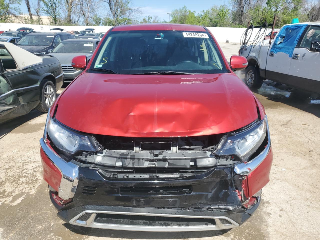 2019 Mitsubishi Outlander Se VIN: JA4AD3A31KZ056167 Lot: 49248204