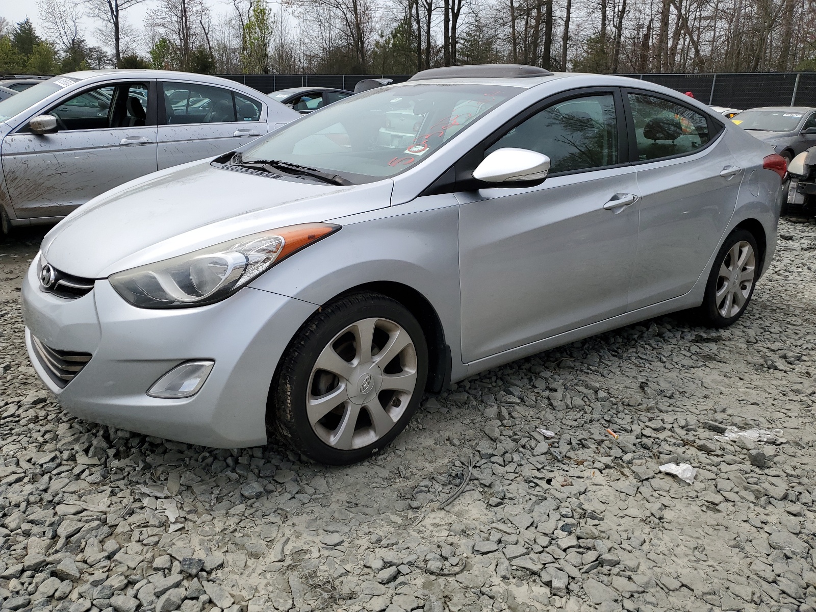 2013 Hyundai Elantra Gls vin: 5NPDH4AE1DH166774