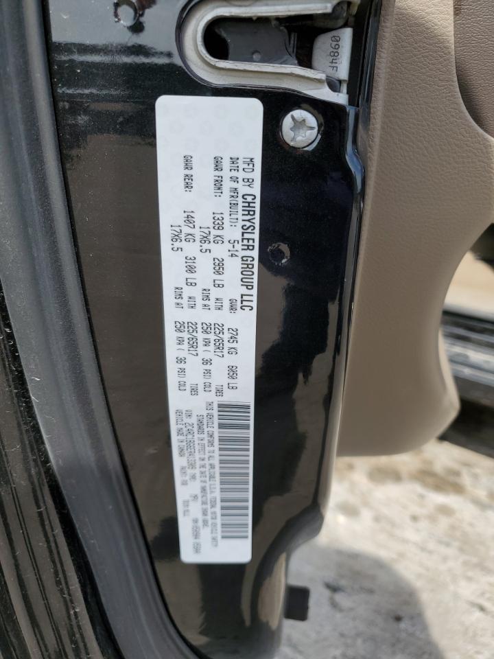 2014 Chrysler Town & Country Touring VIN: 2C4RC1BG6ER413309 Lot: 51824834