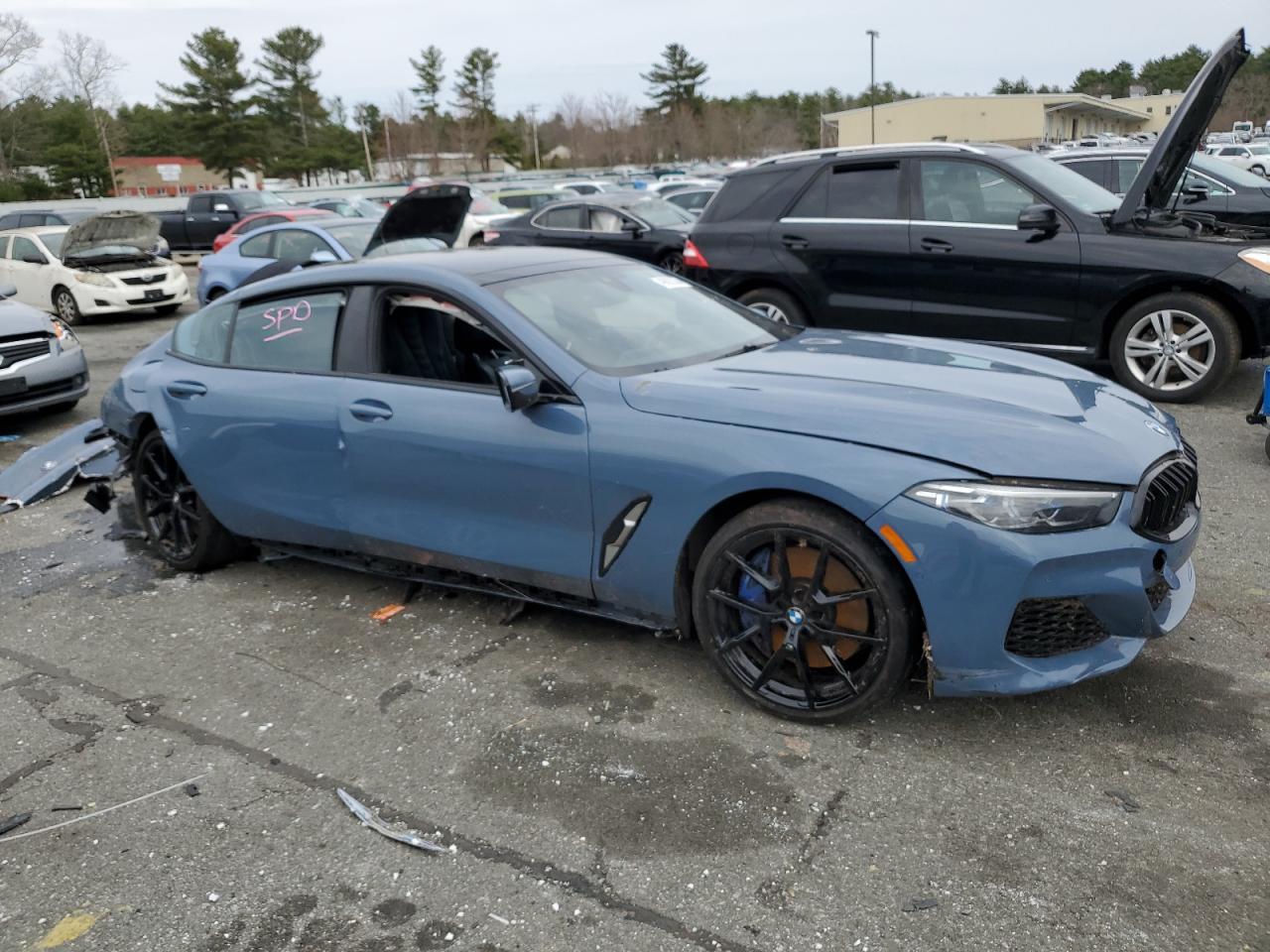 2022 BMW 840Xi VIN: WBAGV4C05NCH96611 Lot: 49892364