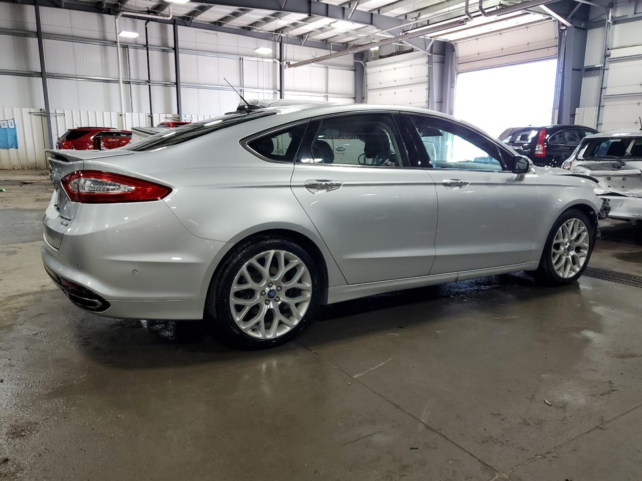 VIN 3FA6P0K90ER136143 2014 FORD FUSION no.3