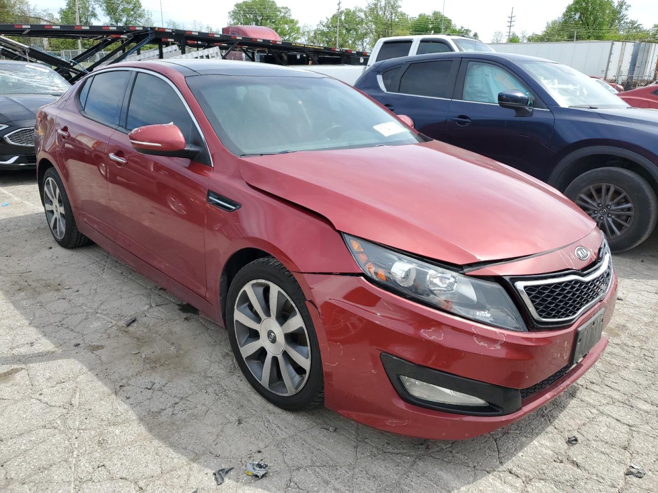 2012 Kia Optima Sx VIN: 5XXGR4A64CG070859 Lot: 51647324