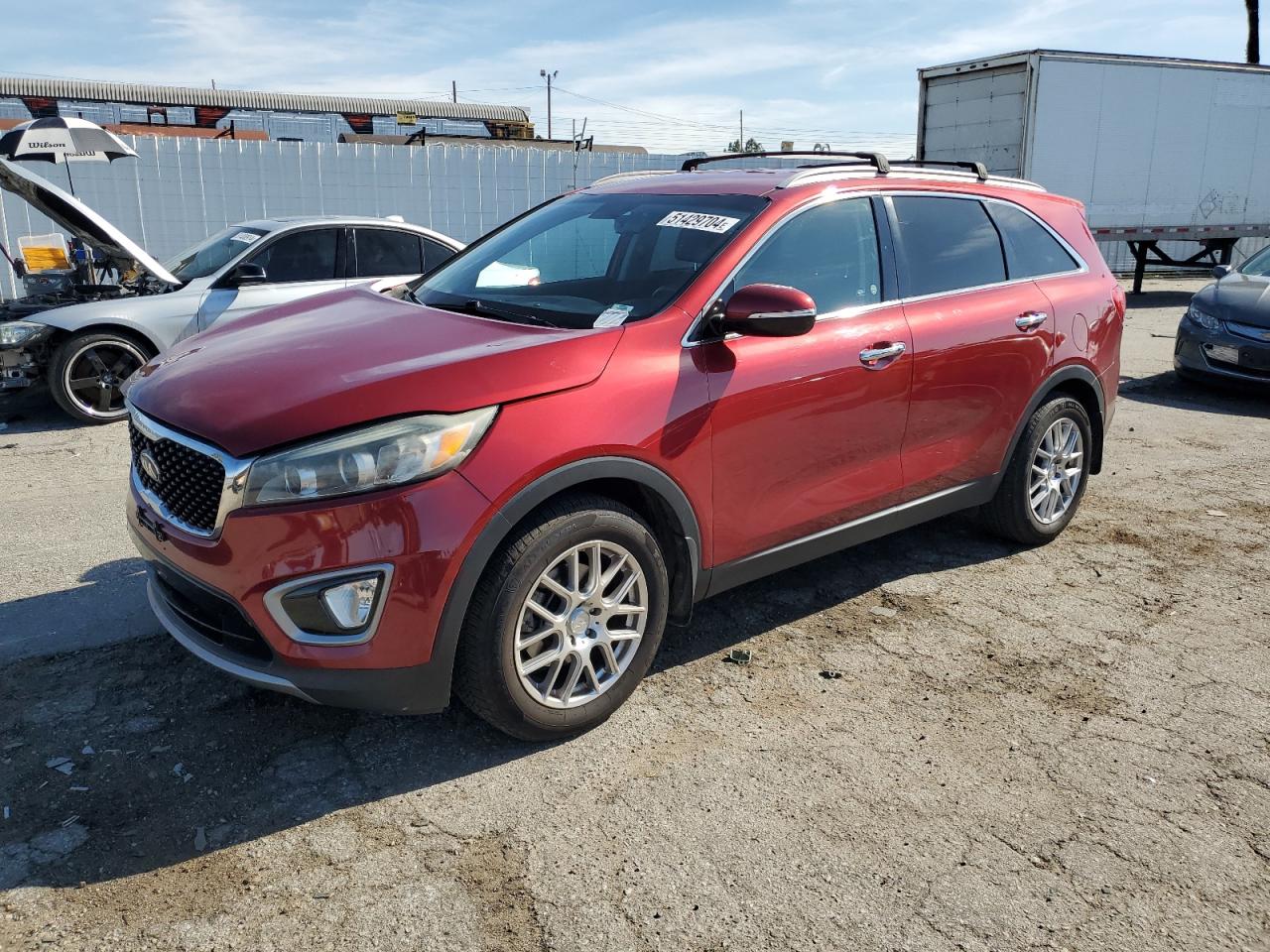 2017 Kia Sorento Ex VIN: 5XYPH4A59HG292150 Lot: 51429704