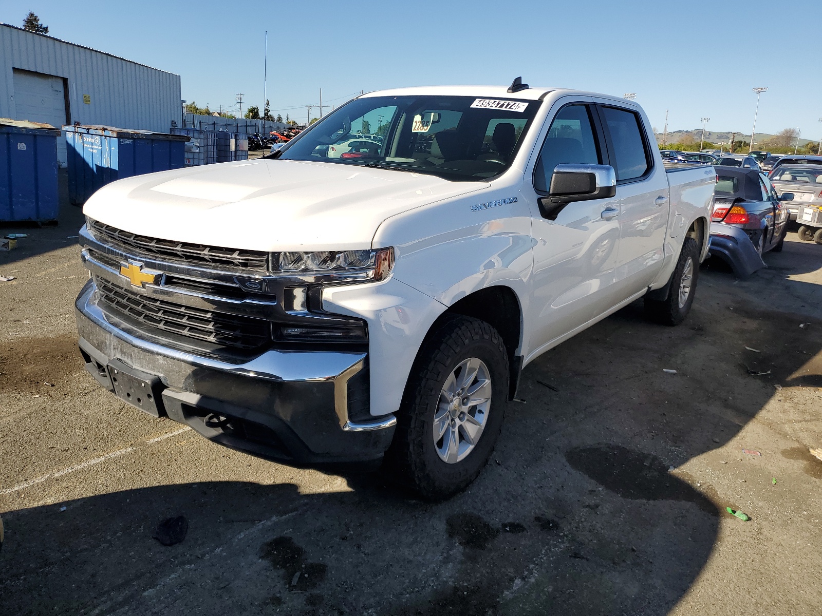 2020 Chevrolet Silverado K1500 Lt vin: 1GCUYDED6LZ262246