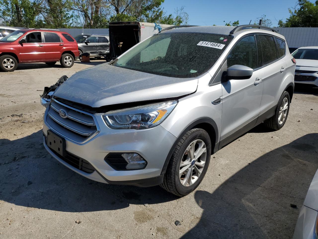 2018 Ford Escape Sel VIN: 1FMCU0HD2JUB27301 Lot: 51474684