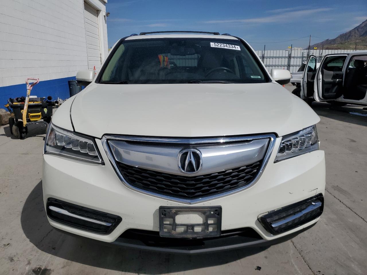 2015 Acura Mdx Technology VIN: 5FRYD4H4XFB016334 Lot: 52234334