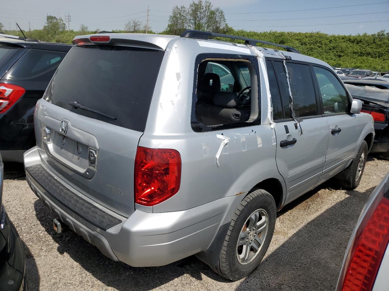 2004 Honda Pilot Exl VIN: 2HKYF18664H591301 Lot: 47966744