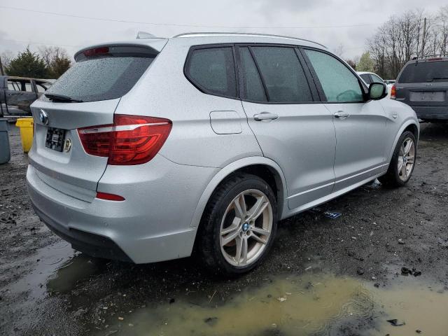  BMW X3 2014 Серебристый