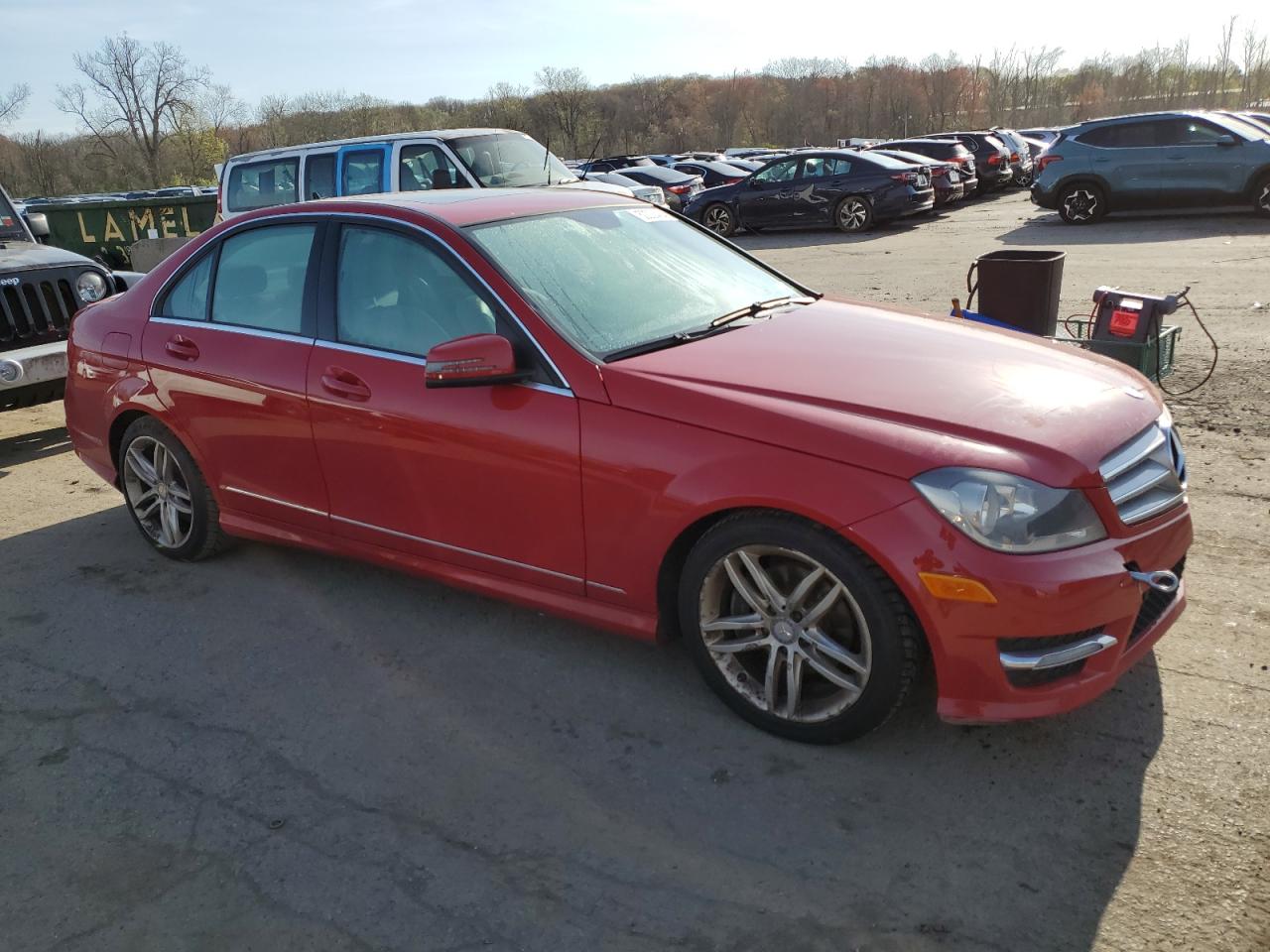 2012 Mercedes-Benz C 300 4Matic VIN: WDDGF8BB1CA688427 Lot: 50535454