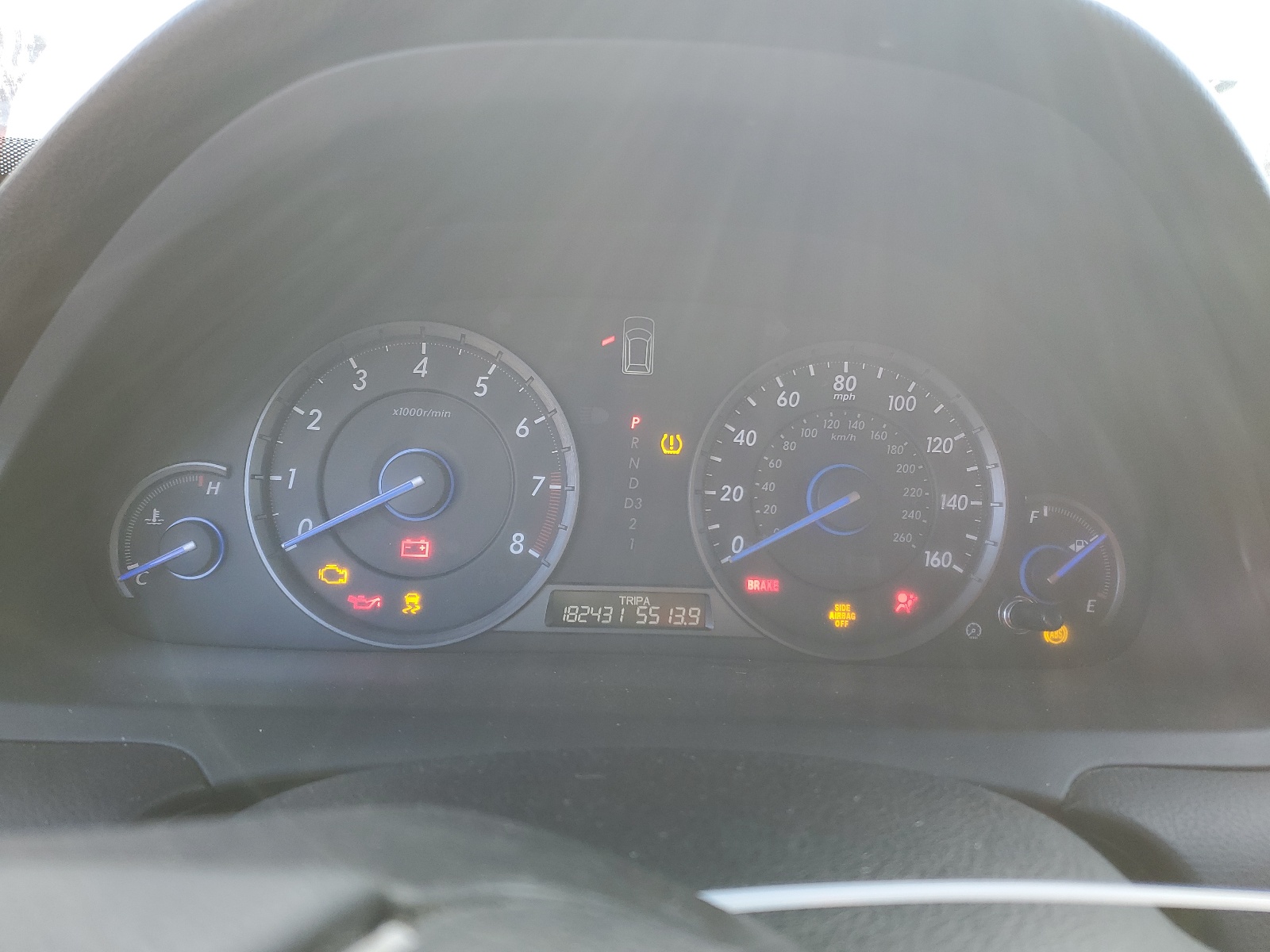 5J6TF2H56CL007720 2012 Honda Crosstour Exl