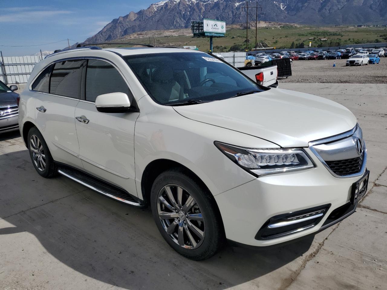 2015 Acura Mdx Technology VIN: 5FRYD4H4XFB016334 Lot: 52234334